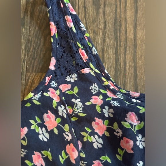 Abercrombie kids floral sleeveless dress size large​ - Picture 4 of 7